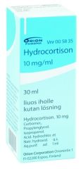 HYDROCORTISON 10 mg/ml liuos iholle 30 ml