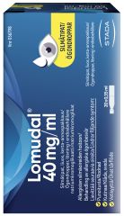 LOMUDAL 40 mg/ml silmätipat, liuos, kerta-annospakkaus 20x0,35 ml