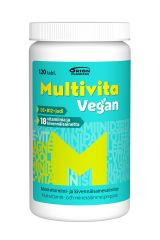 MULTIVITA VEGAN MONIVITAMIINI 120 KPL