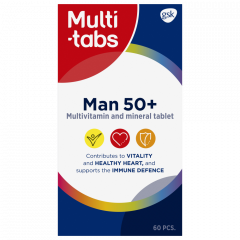 Multi-tabs Man 50+ Monivitamiini 60 tabl