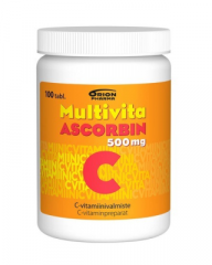 MULTIVITA ASCORBIN 500MG 100 TABL
